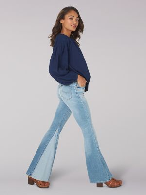 lee wide leg jeans