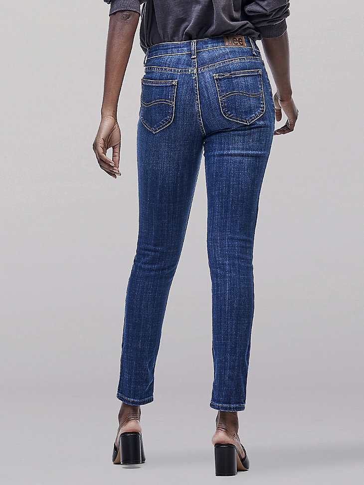 Women's Legendary Slim Fit Skinny Jean in Lagoon Blue alternative view