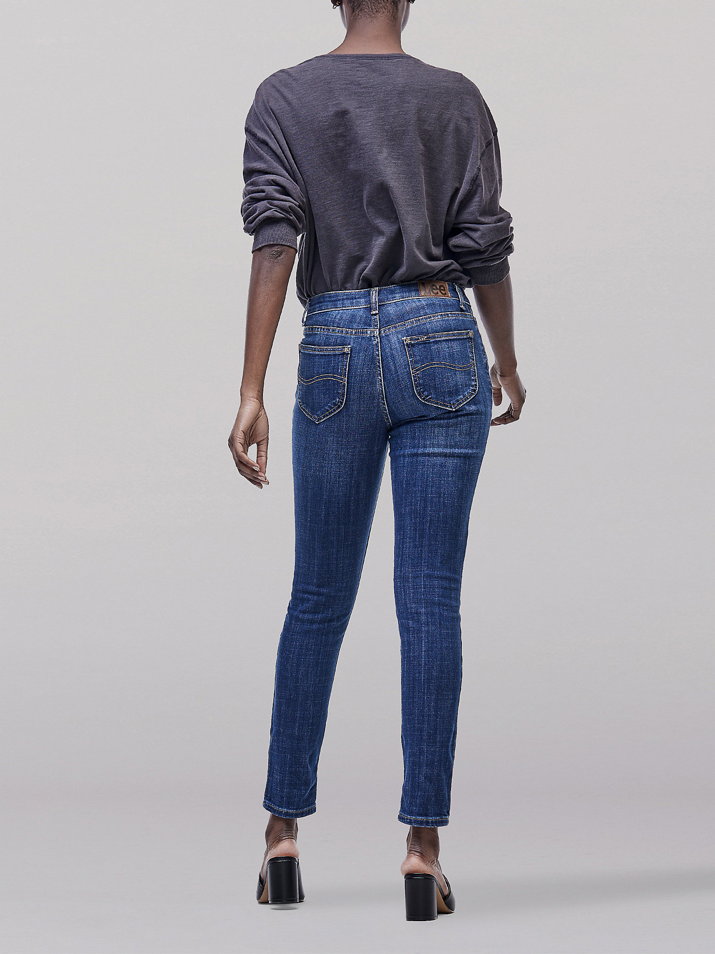 Women's Legendary Slim Fit Skinny Jean in Lagoon Blue alternative view 1