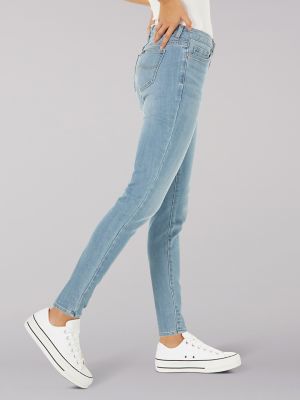 High-rise skinny jeans - Women