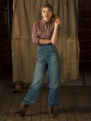 REISSUE SIDE-ZIP ALL-PURPOSE BLUE JEAN 