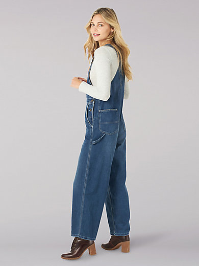Women's Vintage Modern Relaxed Overall in Kansas Fade alternative view 3