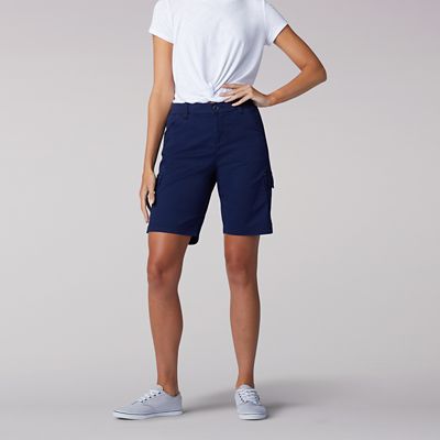 Flex To Go Relaxed Fit Cargo Bermuda Lee