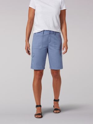 Women's Relaxed Fit Avey Knitwaist Cargo Bermuda