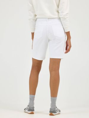 Women’s Relaxed Fit Kathy Bermuda in White alternative view 2