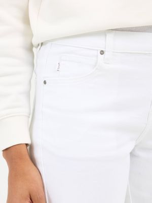 Women’s Relaxed Fit Kathy Bermuda in White alternative view 5