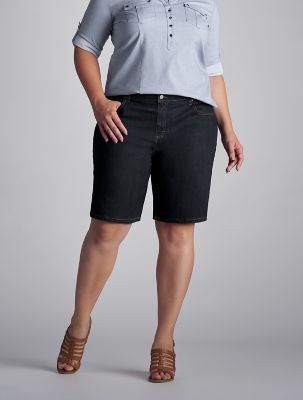 Cheap plus outlet size bermuda shorts