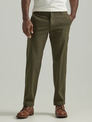Buy Gray Side Pocket Straight Cargo Pants Cotton for Best Price