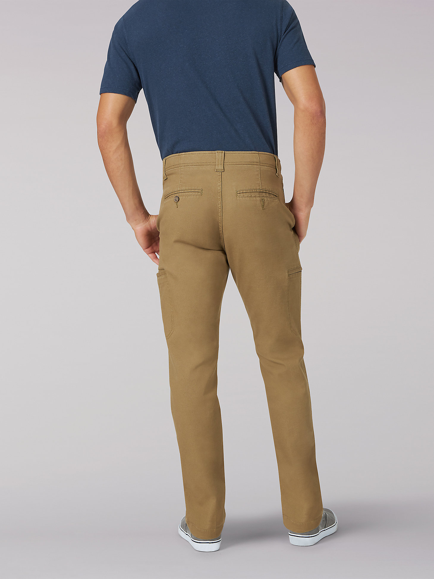 Men’s Extreme Comfort Slim Fit Cargo Pant in Bronze alternative view 2