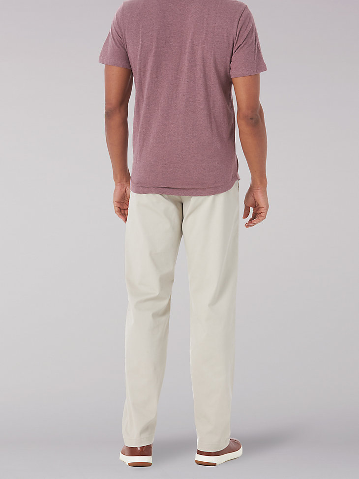 Men's Extreme Comfort MVP Straight Fit Flat Front Pant in Salina Stone alternative view