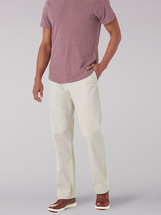 Men's Extreme Comfort MVP Straight Fit Flat Front Pant