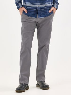 Men's Extreme Motion MVP Straight Fit Flat Front Pant in Gravel alternative view
