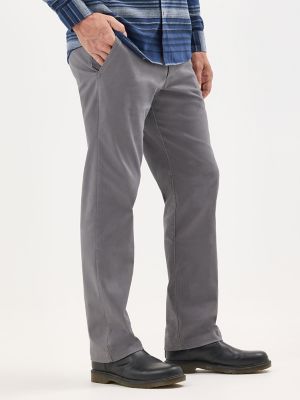 Men's Extreme Motion MVP Straight Fit Flat Front Pant in Gravel alternative view 3