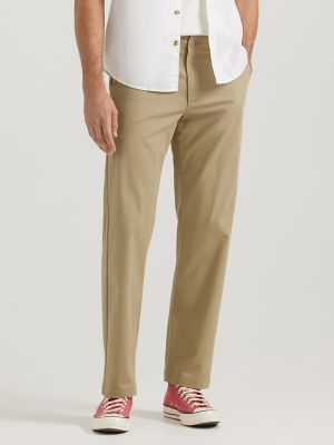 Men's Extreme Motion MVP Straight Fit Flat Front Pant in KC Khaki alternative view