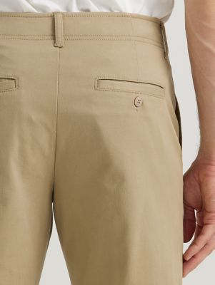 Men's Extreme Motion MVP Straight Fit Flat Front Pant in KC Khaki alternative view 4