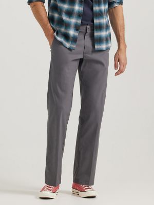 Men's Extreme Motion MVP Straight Fit Flat Front Pant in Engineer