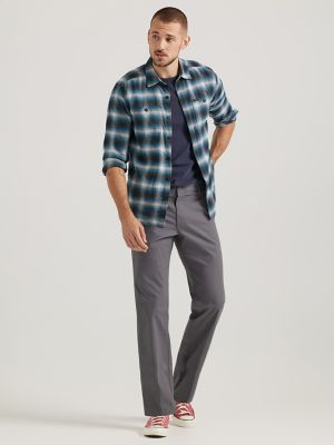 Men's Extreme Motion MVP Straight Fit Flat Front Pant | Men