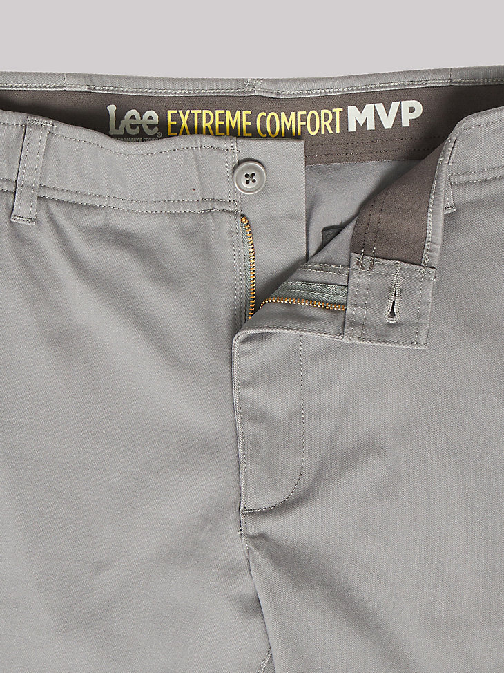 Men's Extreme Comfort MVP Relaxed Fit Flat Front Pant in Gravel alternative view 4