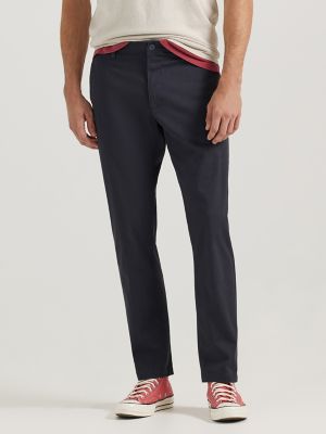 Men's Extreme Motion MVP Relaxed Fit Flat Front Pant in Navy alternative view