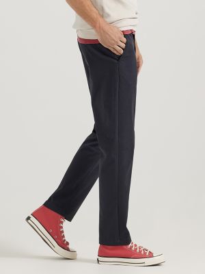 Men's Extreme Motion MVP Relaxed Fit Flat Front Pant in Navy alternative view 3