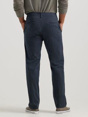 Men's Extreme Motion Flat Front Khaki Pant