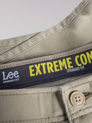 Men's Extreme Motion Synthetic Cargo Straight Fit Pant in Kansas Khaki