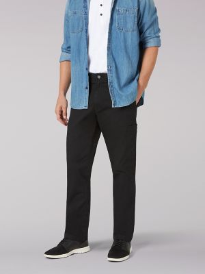 men's lee extreme comfort relaxed fit pants