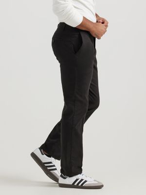 Men's Extreme Motion Slim Fit Khaki Pant in Black