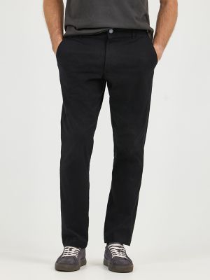 Men's Extreme Motion Relaxed Fit Khaki Pant in Black