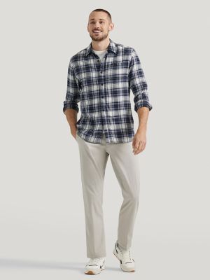 lee men's relaxed fit pants