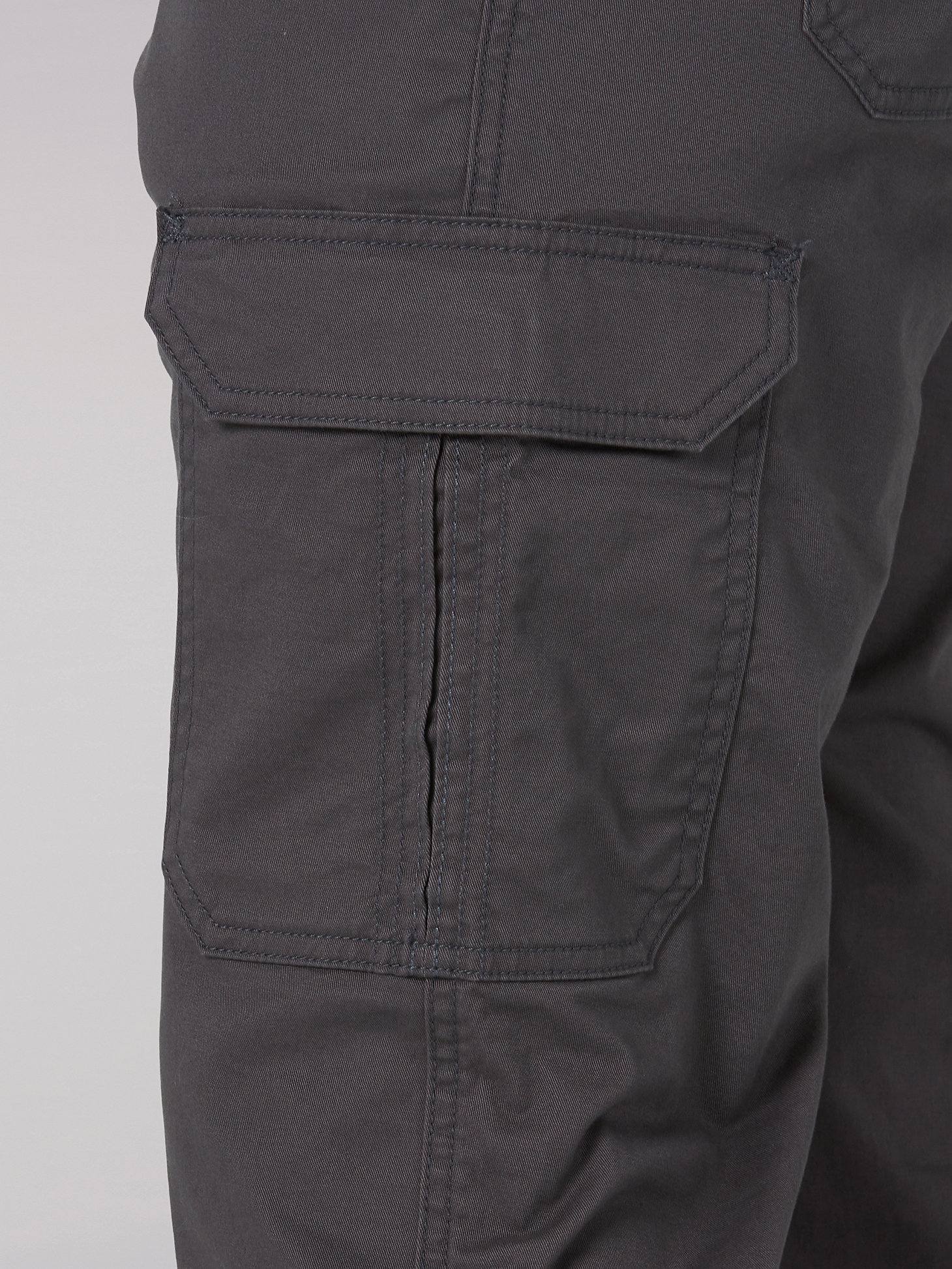 Men's Extreme Comfort Cargo Twill Pant in Charcoal alternative view 6