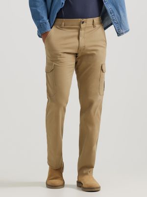Men's Extreme Motion Cargo Twill Pant in Oscar Khaki