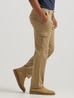 Men's Extreme Motion Cargo Twill Pant in Oscar Khaki