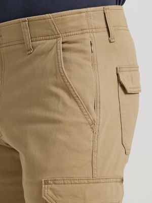 Men's Extreme Motion Cargo Twill Pant in Oscar Khaki