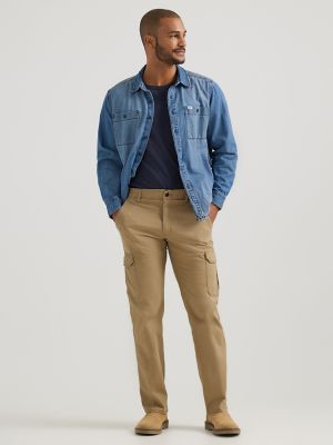 lee men's relaxed fit pants