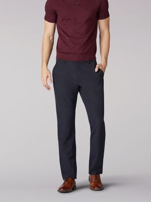 lee men's casual pants