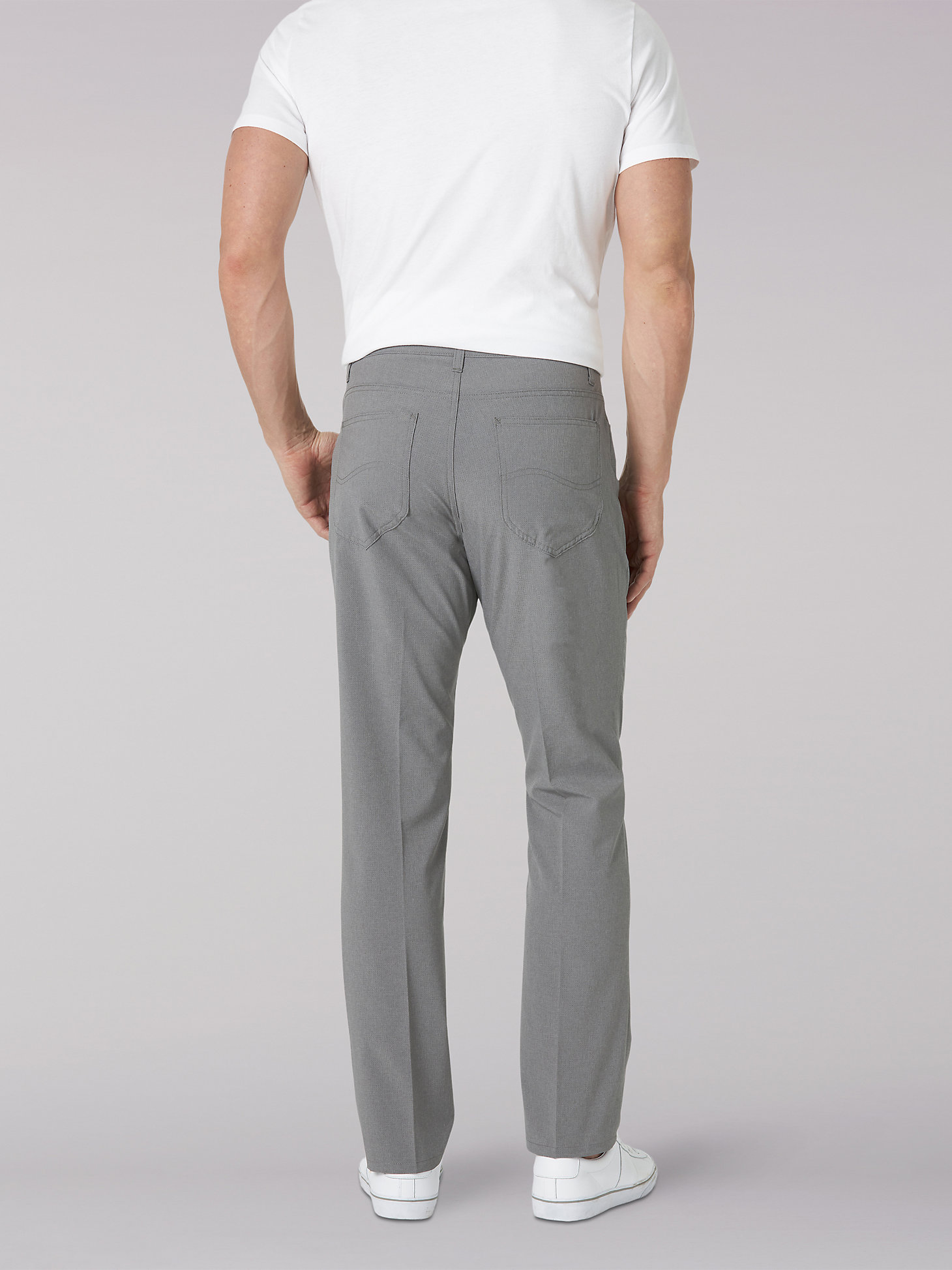 Men's Air-Flow Slim Tapered Pant in HD Grey alternative view 1