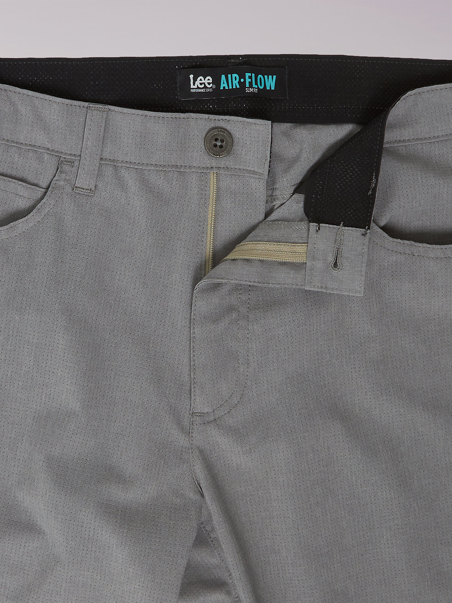 Men's Air-Flow Slim Tapered Pant in HD Grey alternative view 4