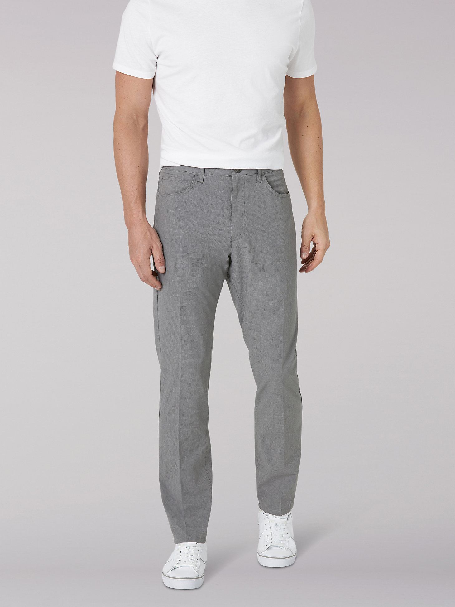 Men's Air-Flow Slim Tapered Pant in HD Grey main view