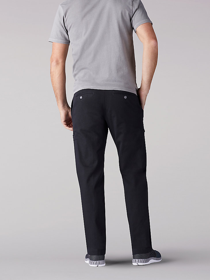 Men's Extreme Motion Straight Fit Cargo Pant (Big & Tall) in Black alternative view