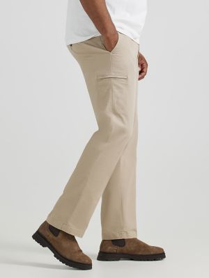 Men's Extreme Motion Straight Fit Cargo Pant (Big & Tall) in Buff alternative view 3