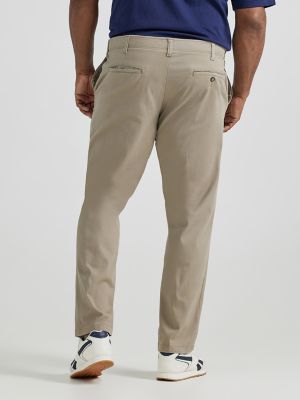 Men's Extreme Motion Relaxed Fit Khaki Pant (Big & Tall) in Khaki alternative view 2