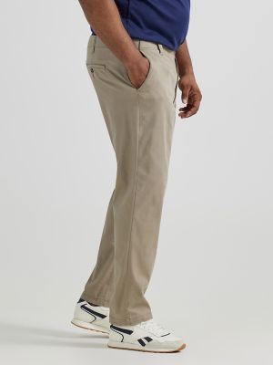 Men's Extreme Motion Relaxed Fit Khaki Pant (Big & Tall) in Khaki alternative view 3