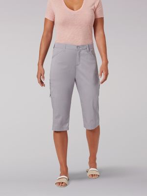 lee petite denim capris