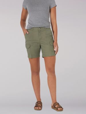 women's lee relaxed fit bermuda shorts