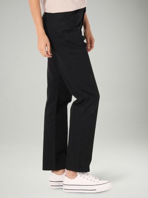 Women’s Relaxed Fit Straight Leg Pant (All Day Pant) in Black