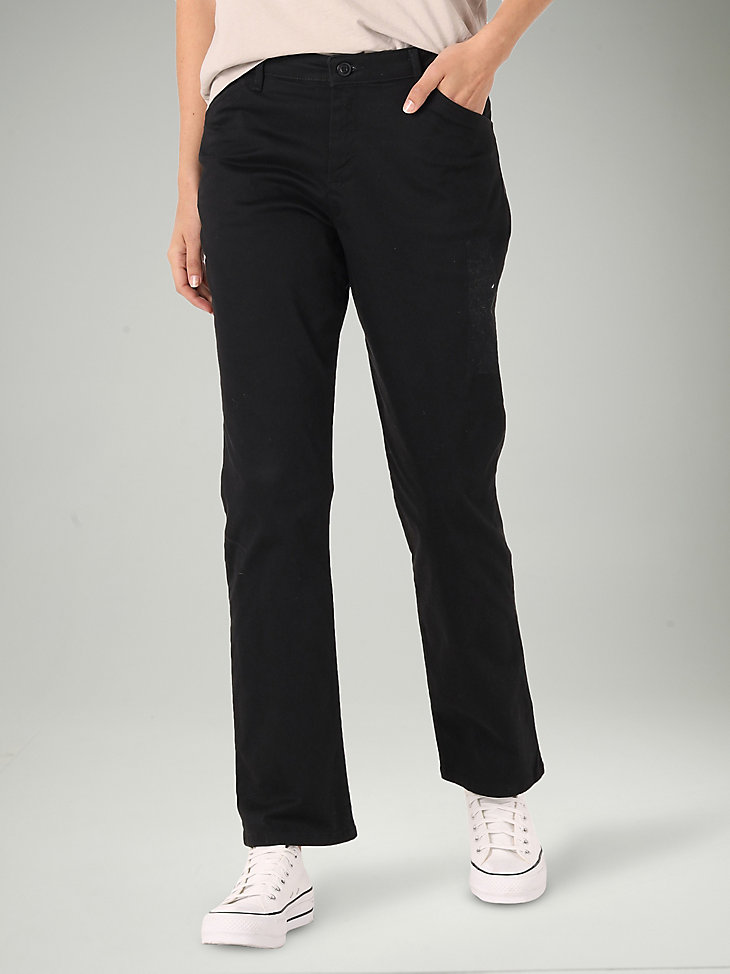 Women’s Relaxed Fit Straight Leg Pant (All Day Pant) in Black main view