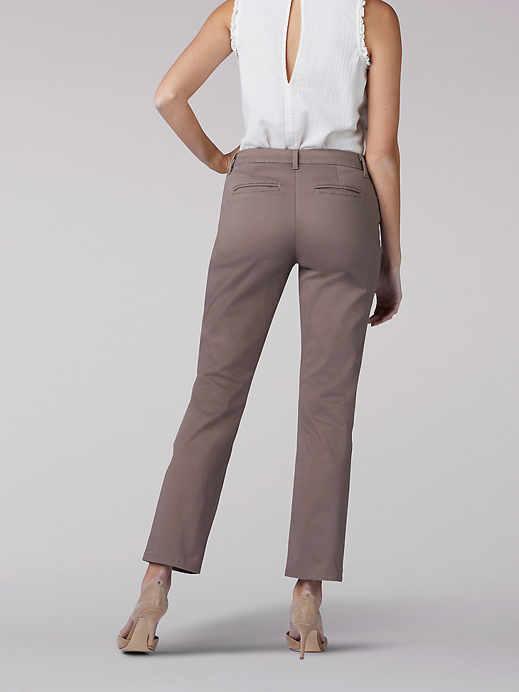 Women’s Relaxed Fit Straight Leg Pant (All Day Pant) (Petite) in Falcon alternative view