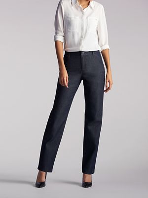 lee relaxed fit pants petite