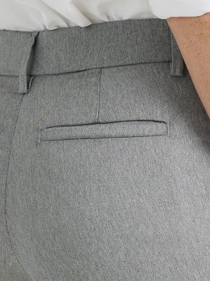 Women's Ultra Lux with Flex Motion Regular Fit Trouser Pant in Ash Heather alternative view 4